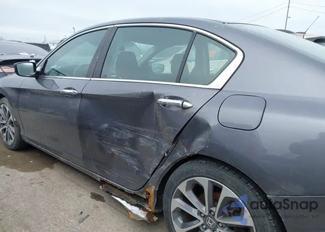 2014 Honda Accord Sport from USA, damaged, VIN 1HGCR2F55EA110918